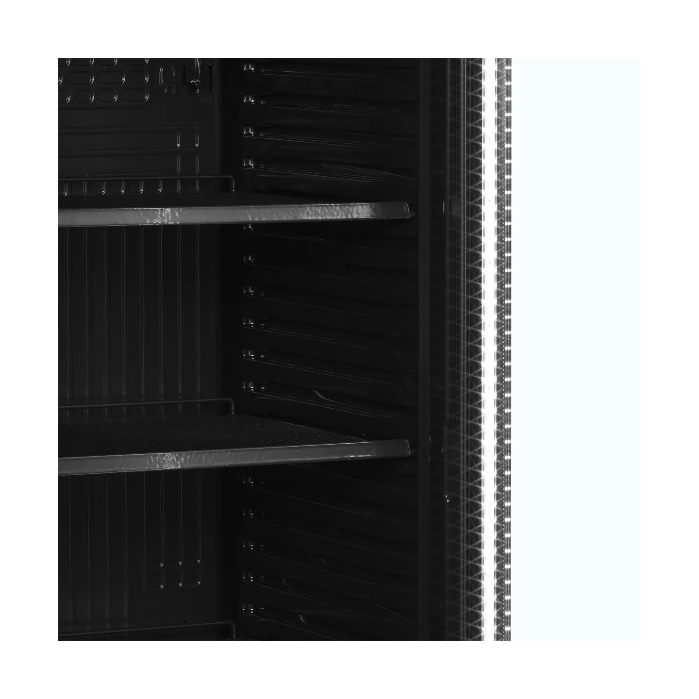 Vitrine réfrigérée CEV435CP BLACK 51528 TEFCOLD-mondialchr.com