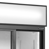 Vitrine réfrigérée blanc FSC891S  2 portes 48870 TEFCOLD-mondialchr.com