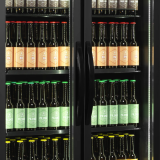 Vitrine réfrigérée FSC891H Black  2 portes 49271 TEFCOLD-mondialchr.com
