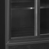 Vitrine réfrigérée FSC891S Black  2 portes 49273 TEFCOLD-mondialchr.com