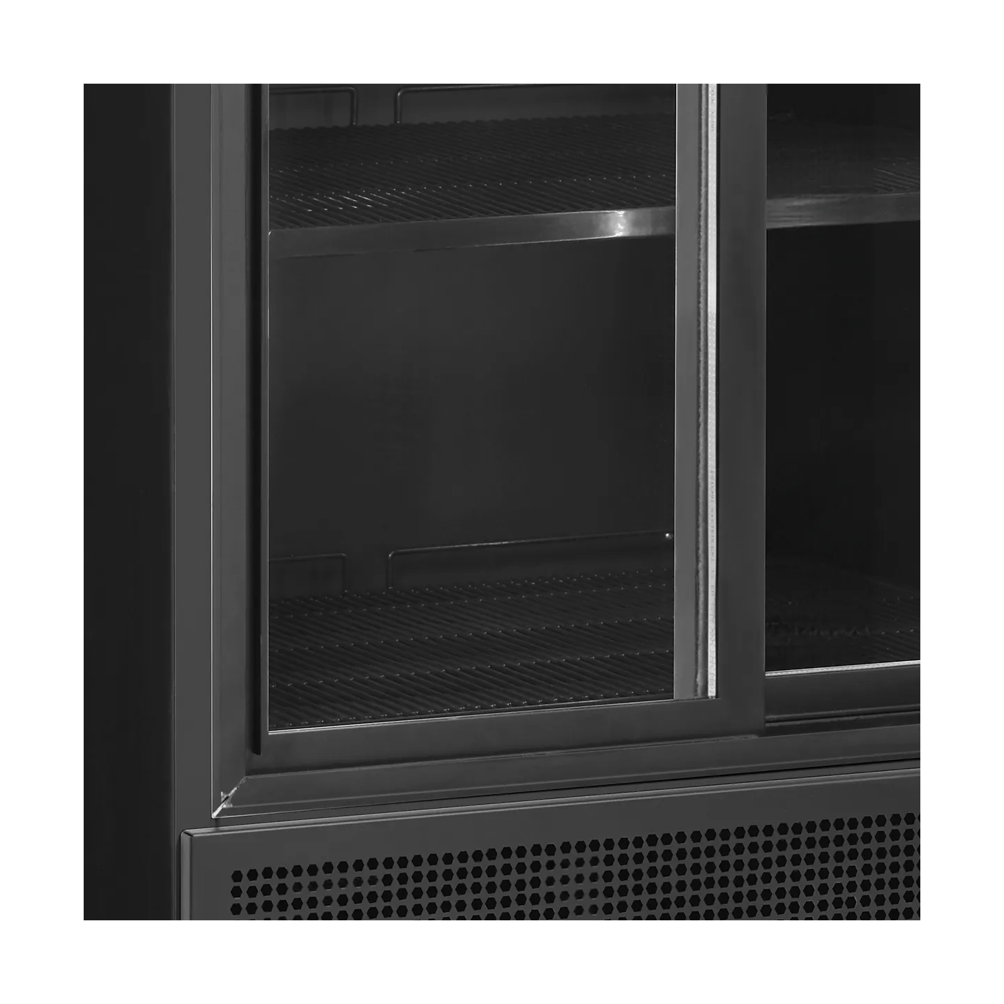 Vitrine réfrigérée FSC891S Black  2 portes 49273 TEFCOLD-mondialchr.com