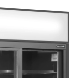Vitrine réfrigérée FSC891S Black  2 portes 49273 TEFCOLD-mondialchr.com