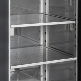 Arrière bar réfrigéré 2 portes CBC210 noir 15851 TEFCOLD-mondialchr.com