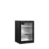 Arrière bar réfrigéré 1 porte DB126H noir 44725 TEFCOLD-mondialchr.com