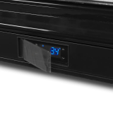 Arrière bar réfrigéré 2 portes DB201S noir 45363 TEFCOLD-mondialchr.com