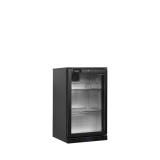 Arrière bar réfrigéré 1 porte BA6H noir 45467 TEFCOLD-mondialchr.com