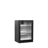 Arrière bar réfrigéré 1 porte BA16H noir 45469 TEFCOLD-mondialchr.com