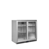 Arrière bar réfrigéré 2 portes BA26SS inox 51646 TEFCOLD-mondialchr.com