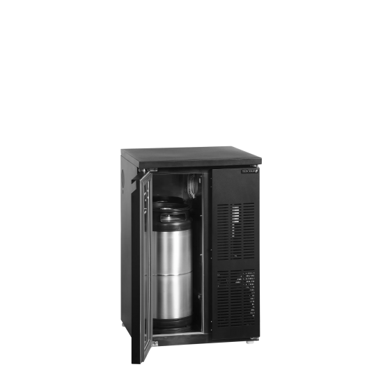 Refroidisseur de fût 1 porte CKC2 noir 15873 TEFCOLD-mondialchr.com