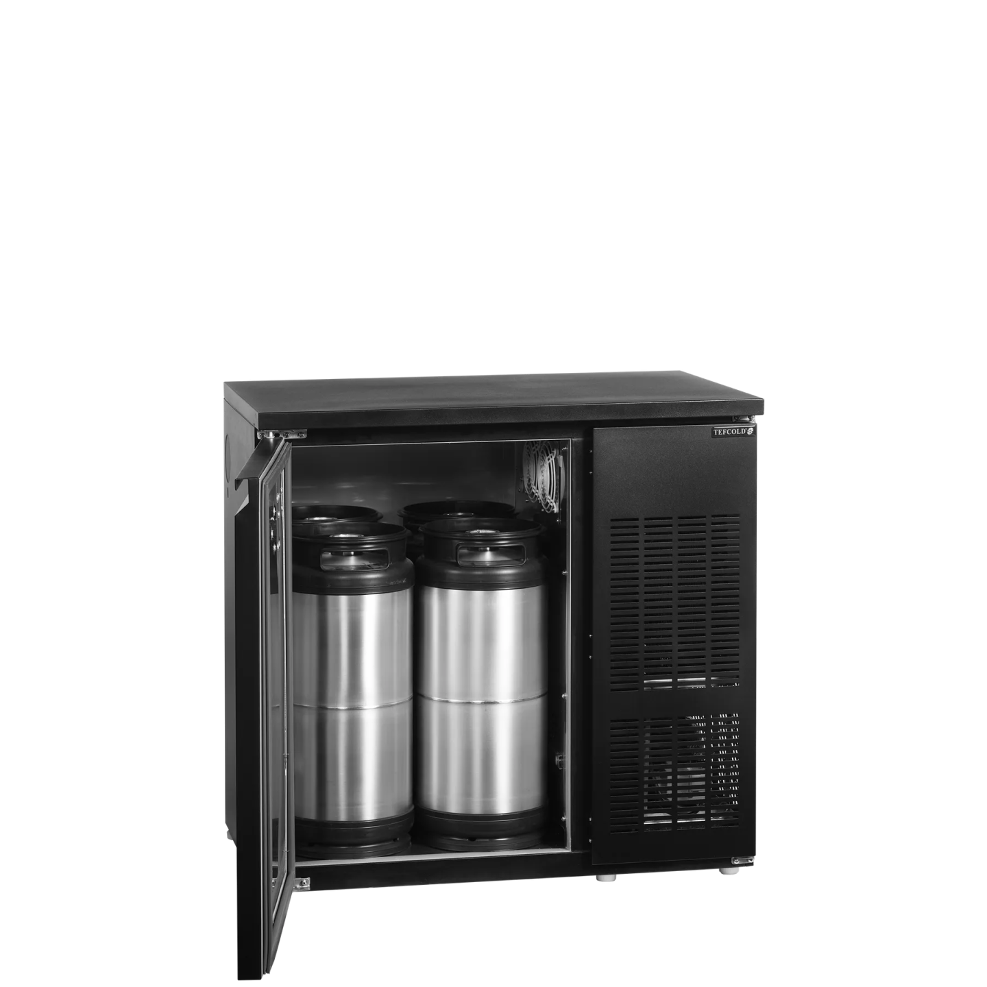 Refroidisseur de fût 1 porte CKC4 noir 15875 TEFCOLD-mondialchr.com
