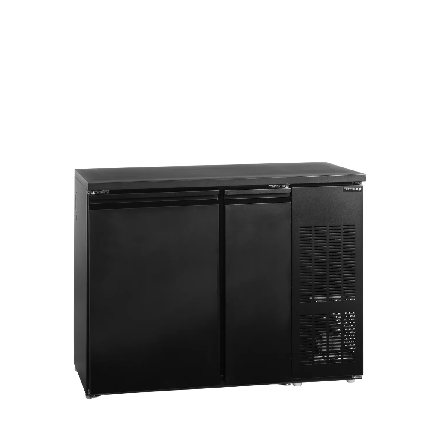 Refroidisseur de fût 2 portes CKC6 noir 15877 TEFCOLD-mondialchr.com