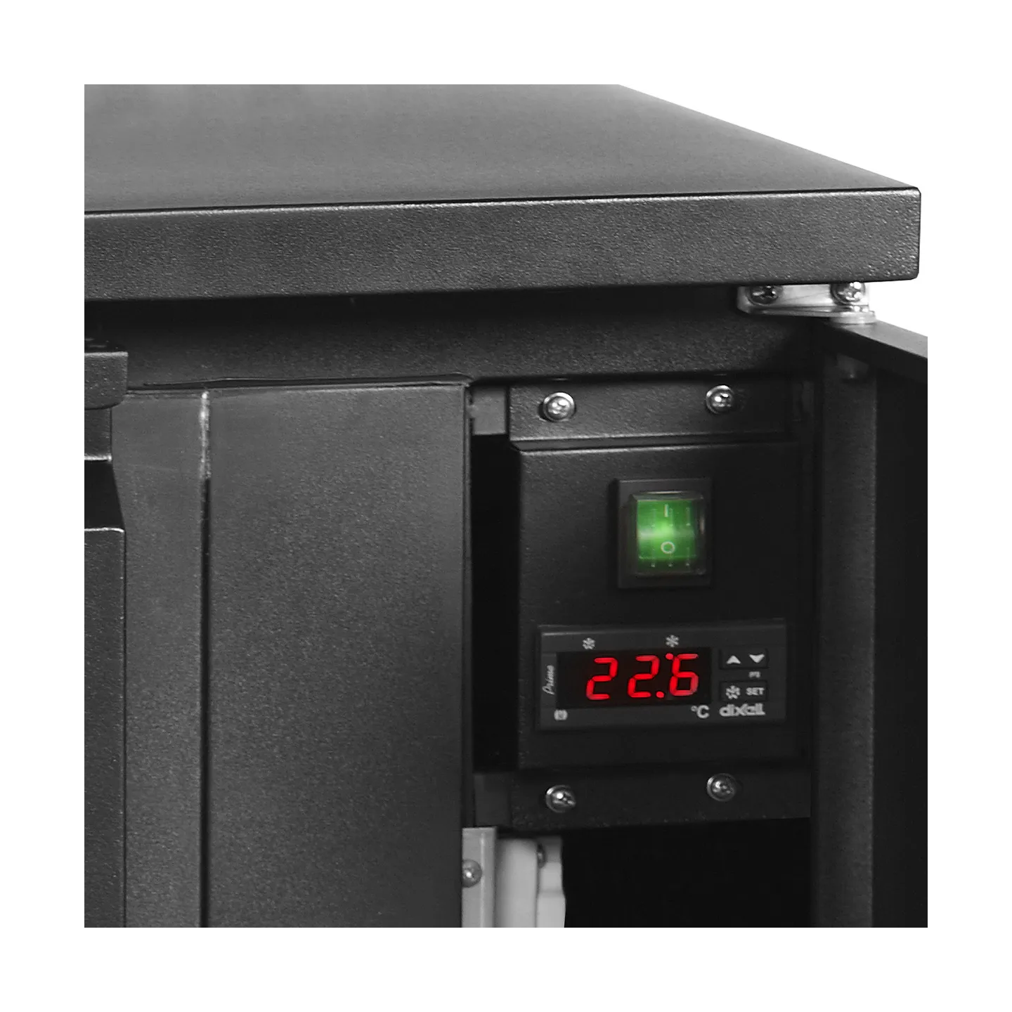 Refroidisseur de fût  2 portes CKC8 noir 15879 TEFCOLD-mondialchr.com