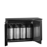 Refroidisseur de fût  2 portes CKC8 noir 15879 TEFCOLD-mondialchr.com