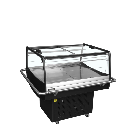 Îlot de refroidissement PDC90SL Acrylic Sides 4 Bumpers 52189 Noir TEFCOLD-mondialchr.com