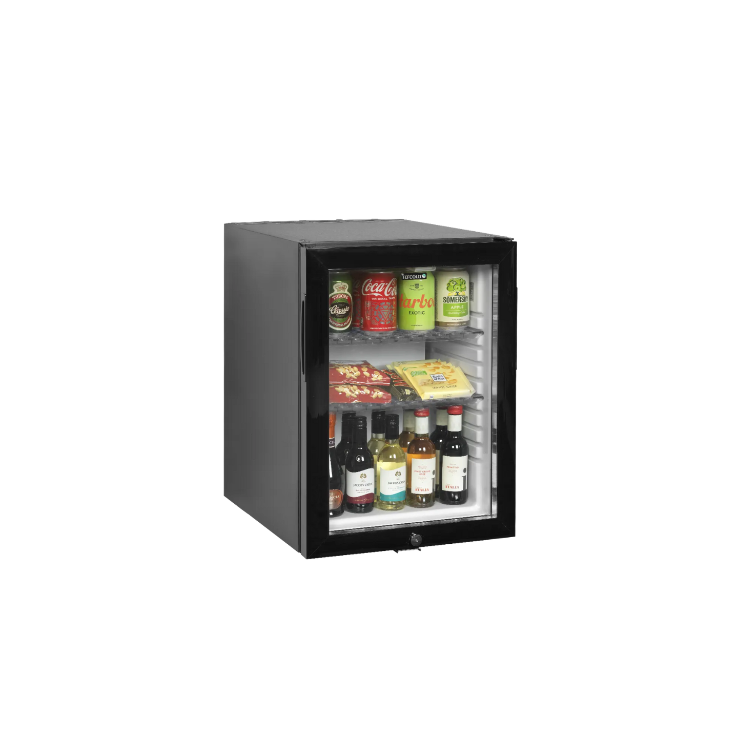 Réfrigérateur Minibar TM45GC 46360 Noir TEFCOLD-mondialchr.com