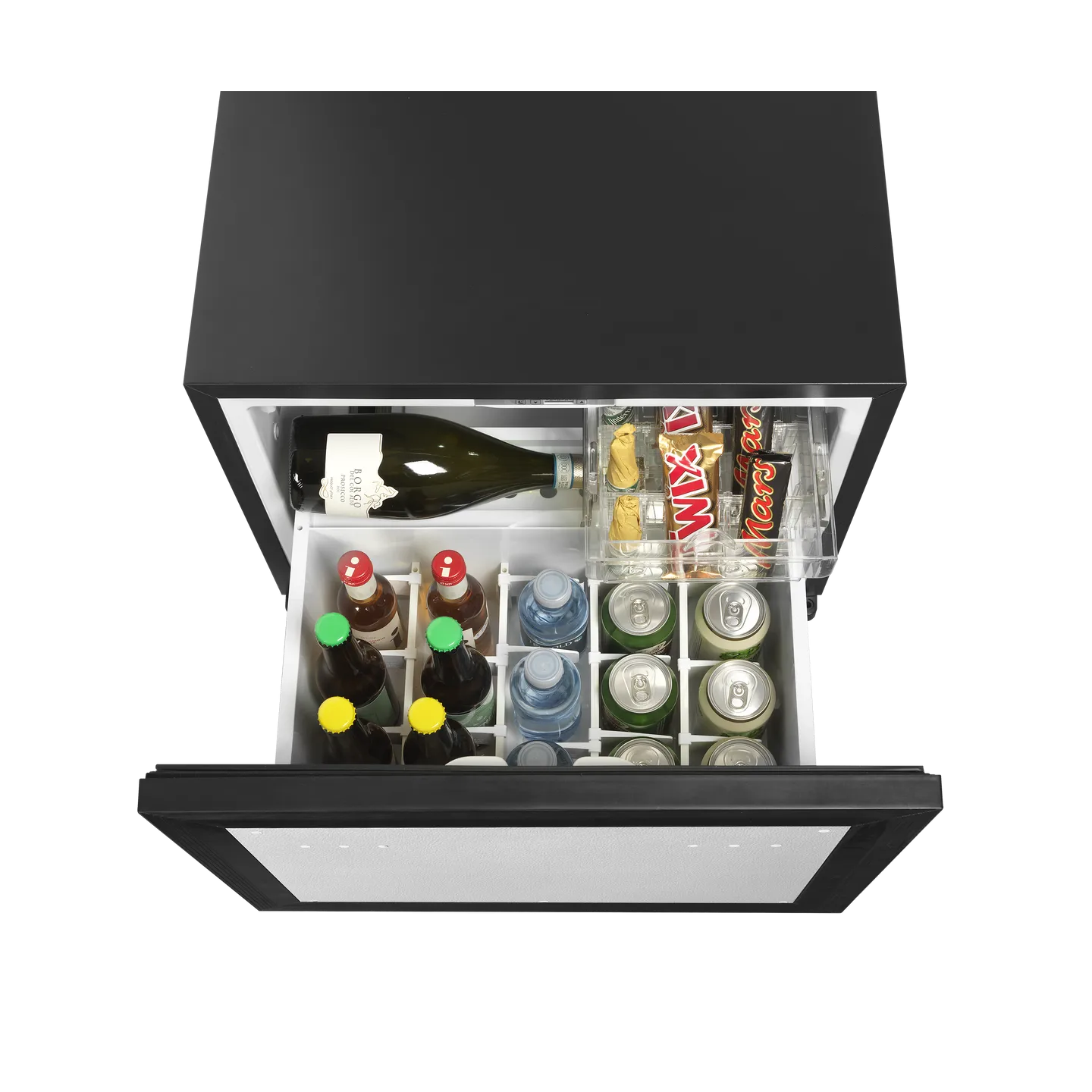 Réfrigérateur Minibar tiroir TD50C 45547 Noir TEFCOLD-mondialchr.com
