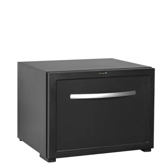Réfrigérateur Minibar tiroir TD50A 45548 Noir TEFCOLD-mondialchr.com
