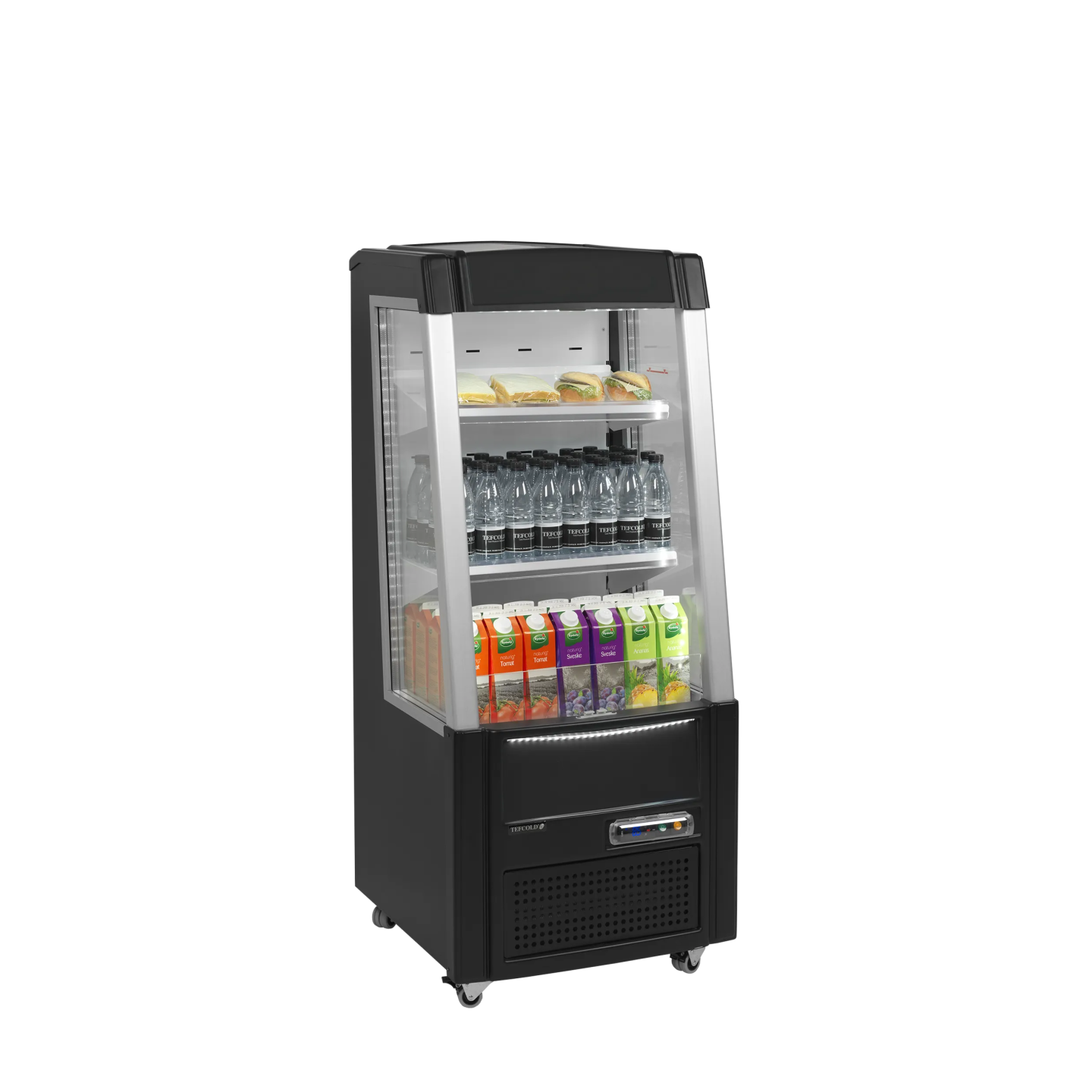 Vitrine réfrigérée murale avec façade ouverte basse ODC60 31493 TEFCOLD -mondialchr.com