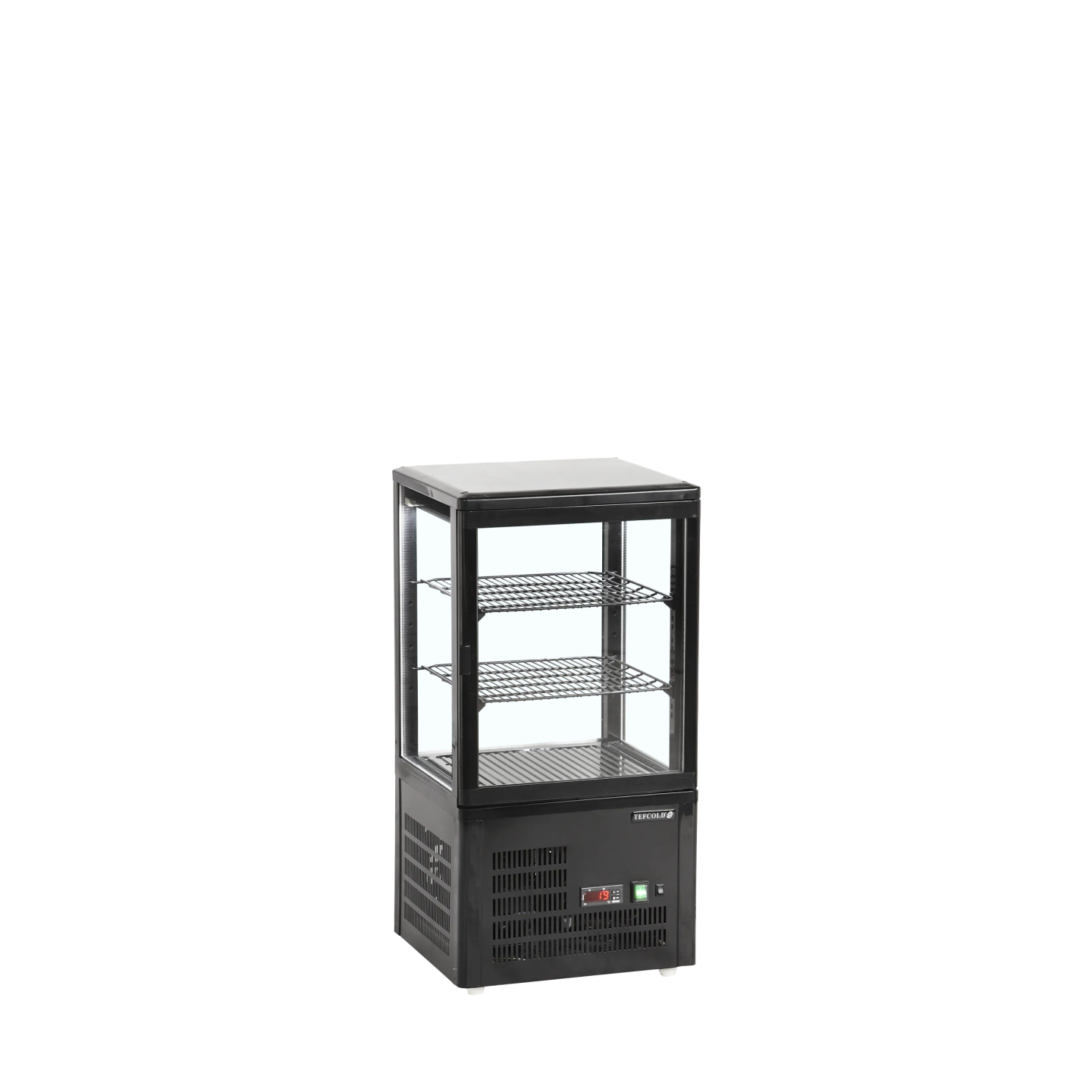 Vitrine réfrigérée UPD60-BLACK 16061 TEFCOLD-mondialchr.com