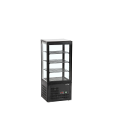Vitrine réfrigérée UPD80-BLACK 16064 TEFCOLD-mondialchr.com