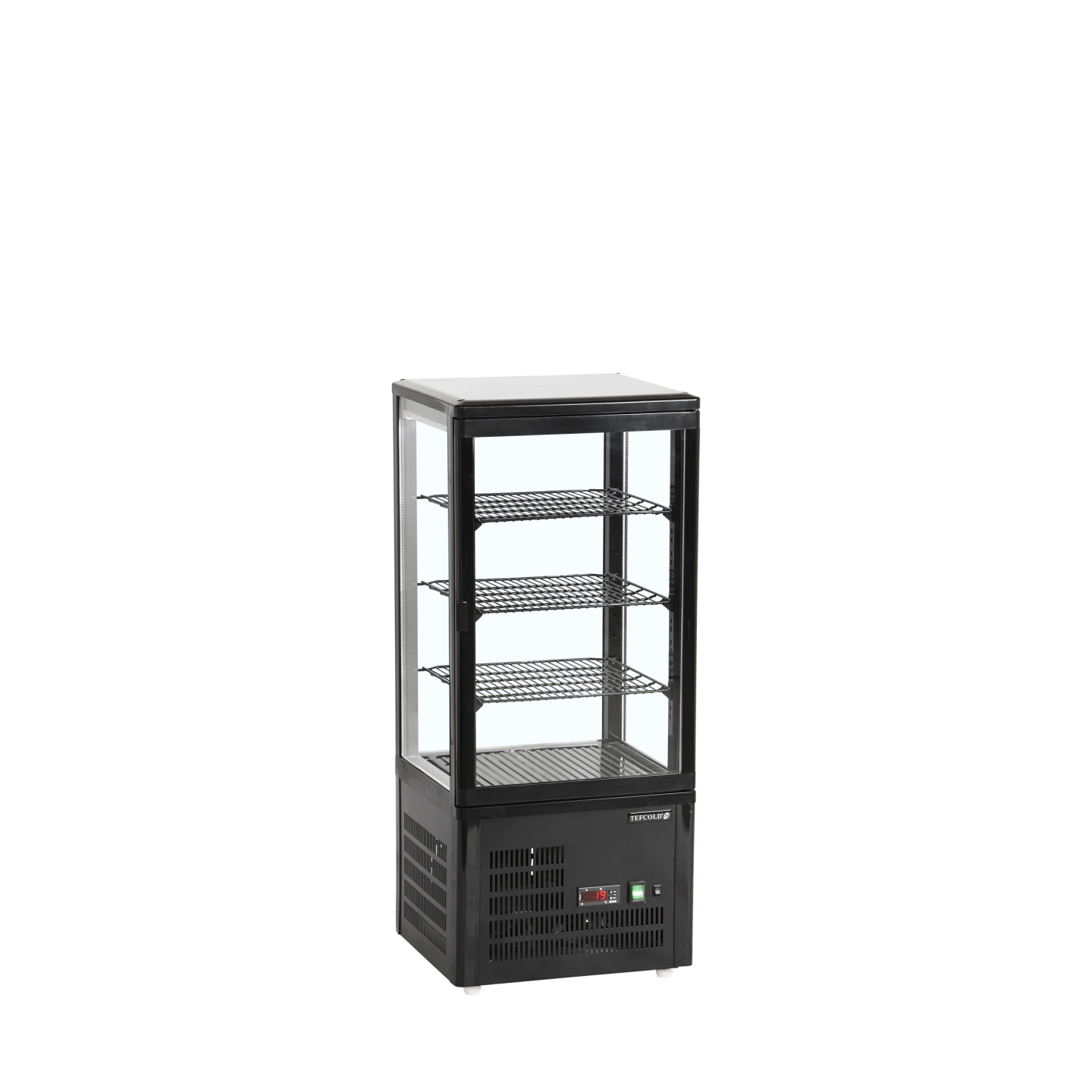 Vitrine réfrigérée UPD80-BLACK 16064 TEFCOLD-mondialchr.com