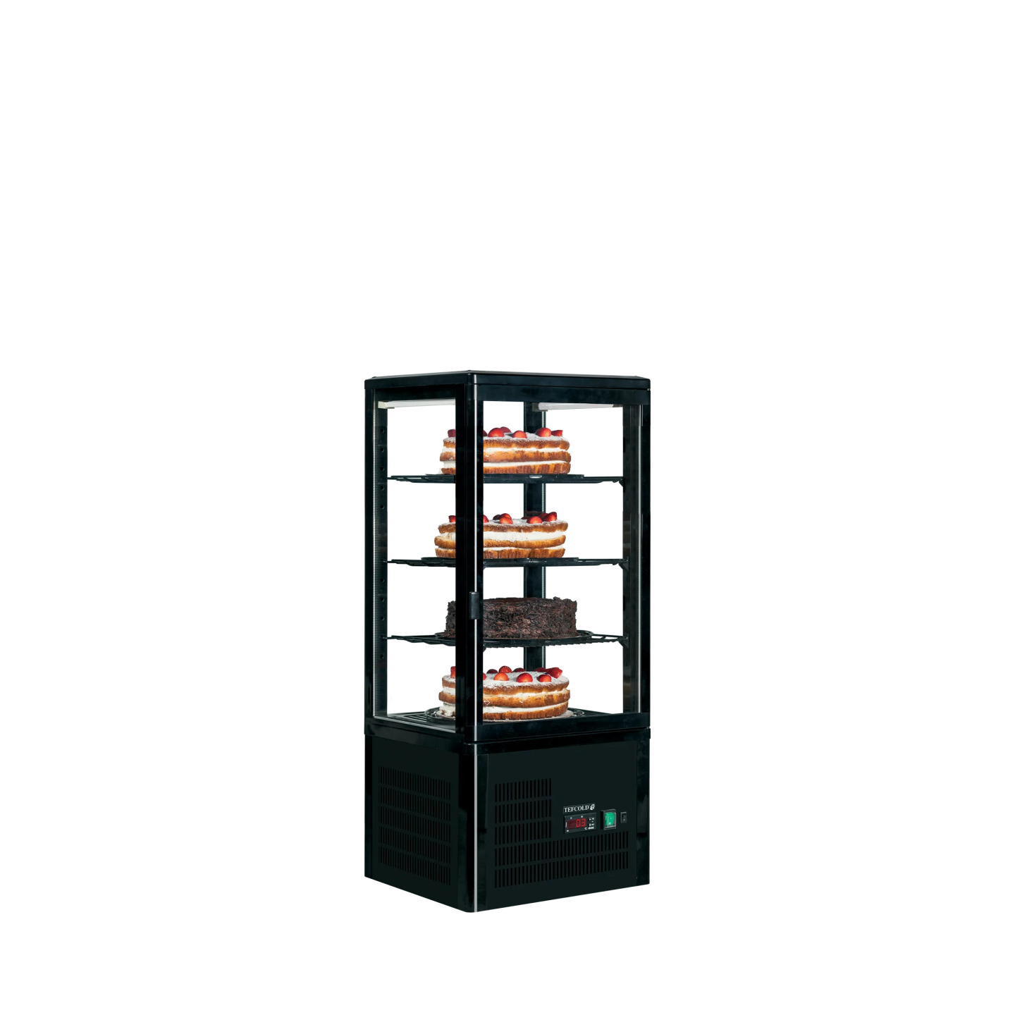Vitrine réfrigérée UPD80-BLACK 16064 TEFCOLD-mondialchr.com