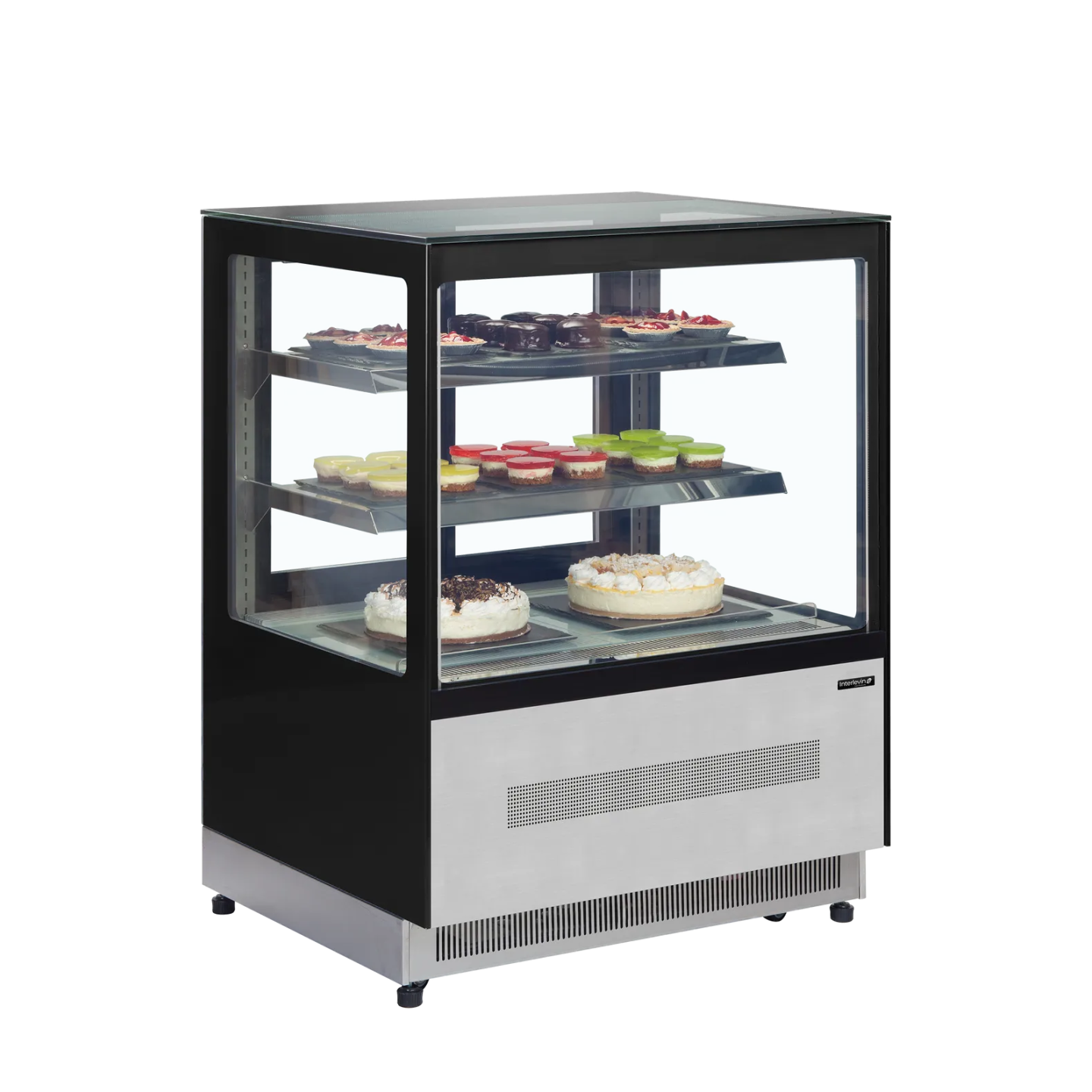 Comptoir réfrigérée LPD900F/BLACK 16057 TEFCOLD-mondialchr.com