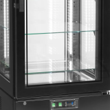 Vitrine réfrigérée UPD400-C Noir 31539 TEFCOLD-mondialchr.com