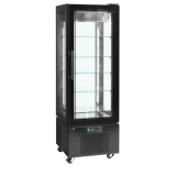 Vitrine réfrigérée UPD400-C Noir 31539 TEFCOLD-mondialchr.com