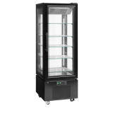 Vitrine réfrigérée UPD400-F Noir 31540 TEFCOLD-mondialchr.com