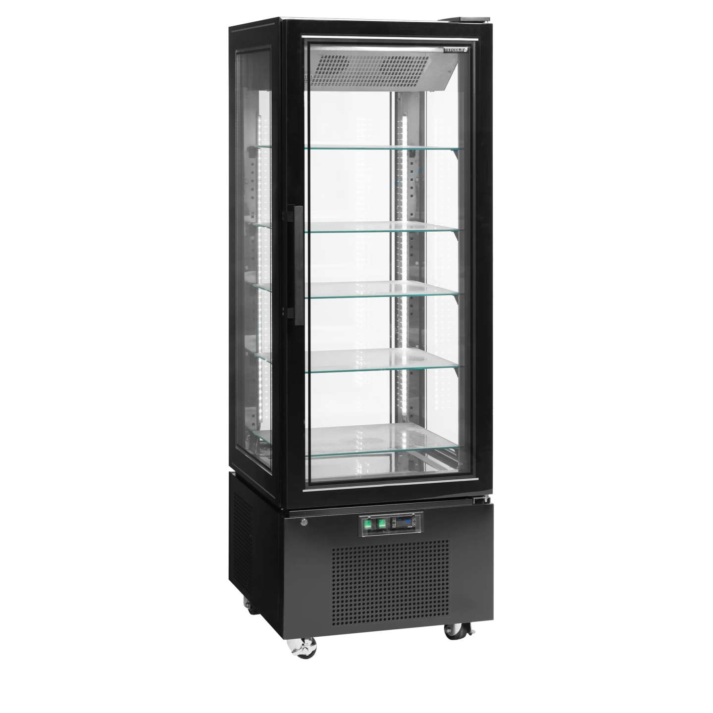Vitrine réfrigérée UPD400-F Noir 31540 TEFCOLD-mondialchr.com