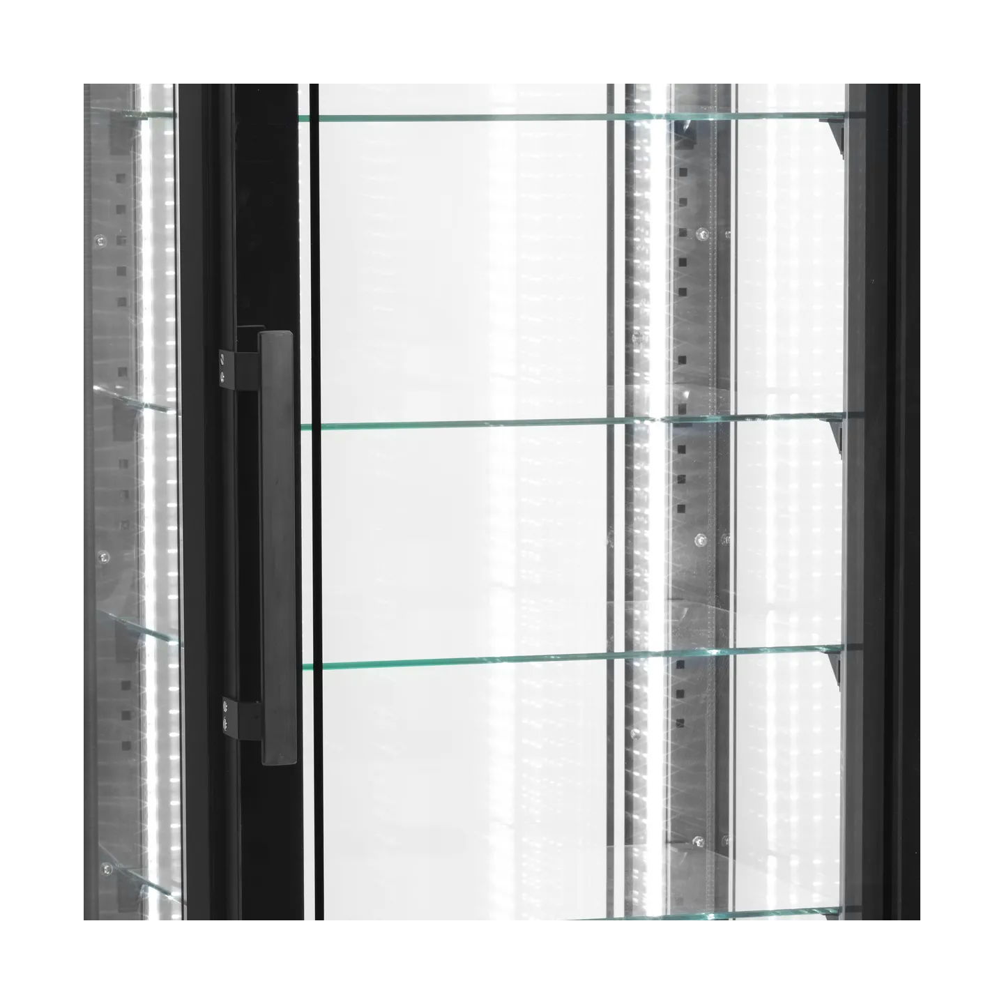 Vitrine réfrigérée UPD400-F Noir 31540 TEFCOLD-mondialchr.com