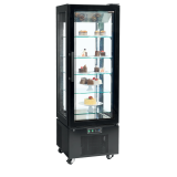 Vitrine réfrigérée UPD400-F Noir 31540 TEFCOLD-mondialchr.com