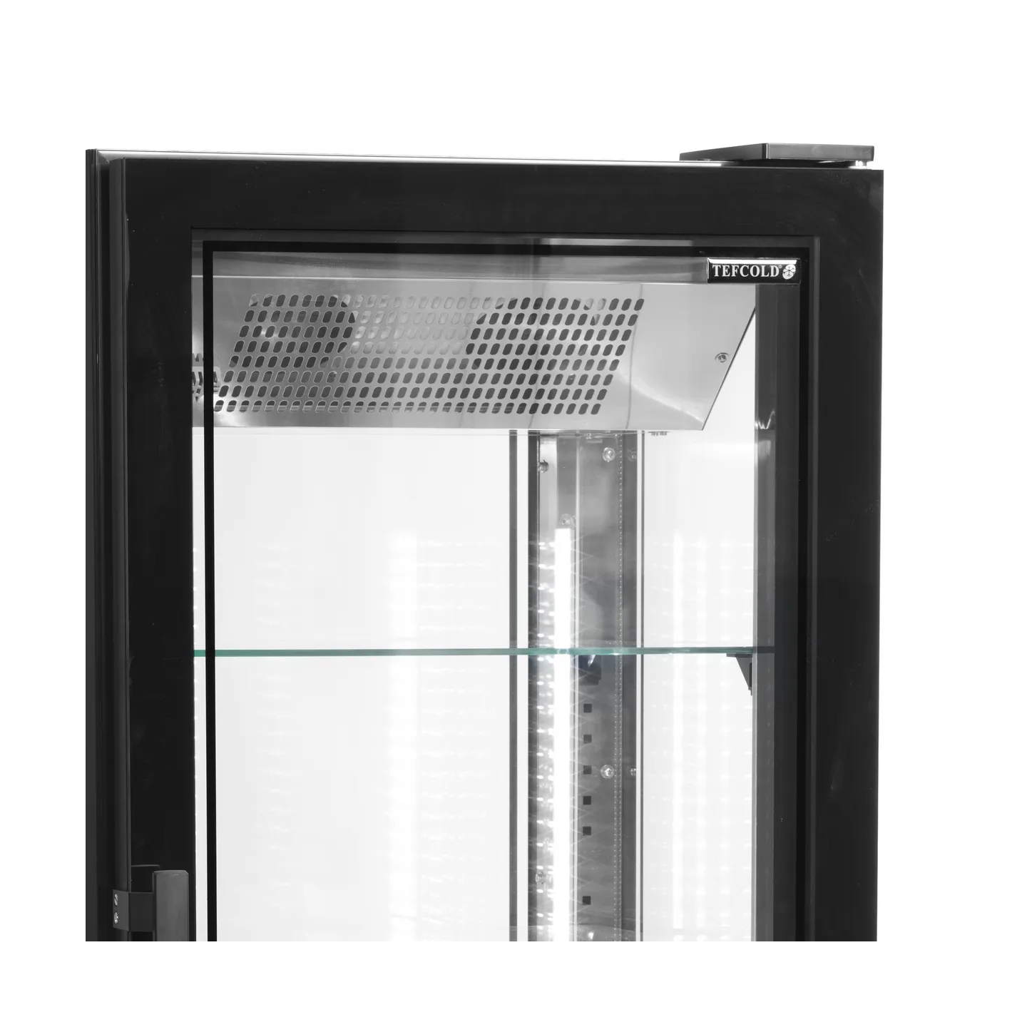 Vitrine réfrigérée UPD400-F Noir 31540 TEFCOLD-mondialchr.com