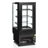 Comptoir réfrigérée NDC60CF Noir 34122 TEFCOLD-mondialchr.com