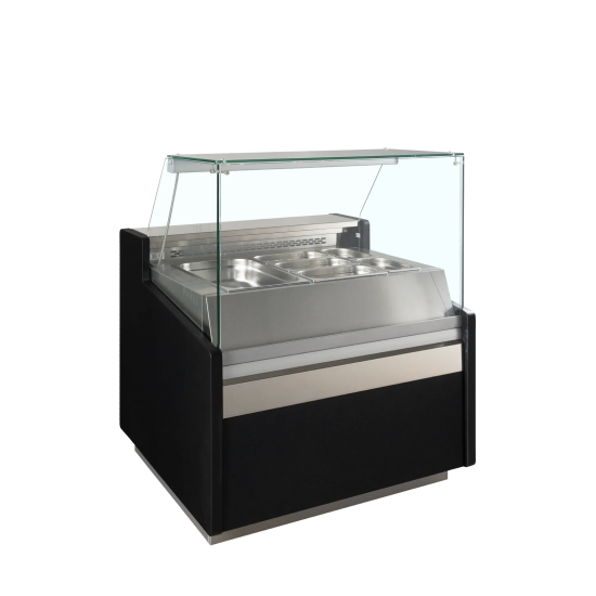 Vitrine réfrigérée SPID100 Noir 51973 TEFCOLD-mondialchr.com