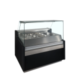 Vitrine réfrigérée SPID130 Noir 51975 TEFCOLD-mondialchr.com