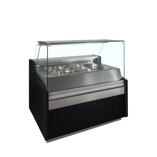 Vitrine réfrigérée SPID130 Noir 51975 TEFCOLD-mondialchr.com