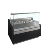 Vitrine réfrigérée SPID150 Noir 51977 TEFCOLD-mondialchr.com