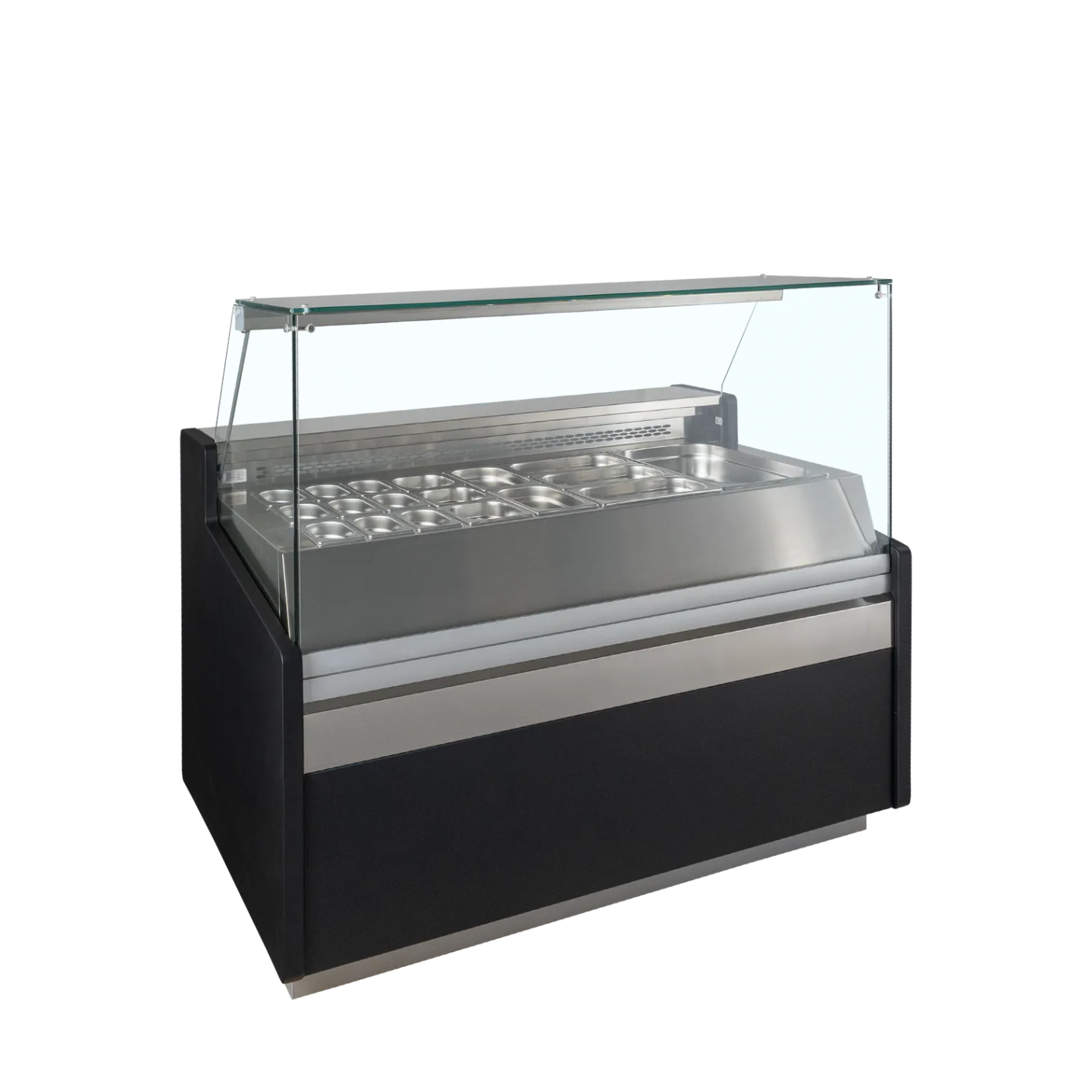 Vitrine réfrigérée SPID150 Noir 51977 TEFCOLD-mondialchr.com