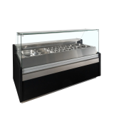 Vitrine réfrigérée SPID200 Noir 51979 TEFCOLD-mondialchr.com