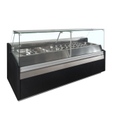 Vitrine réfrigérée SPID200 Noir 51979 TEFCOLD-mondialchr.com