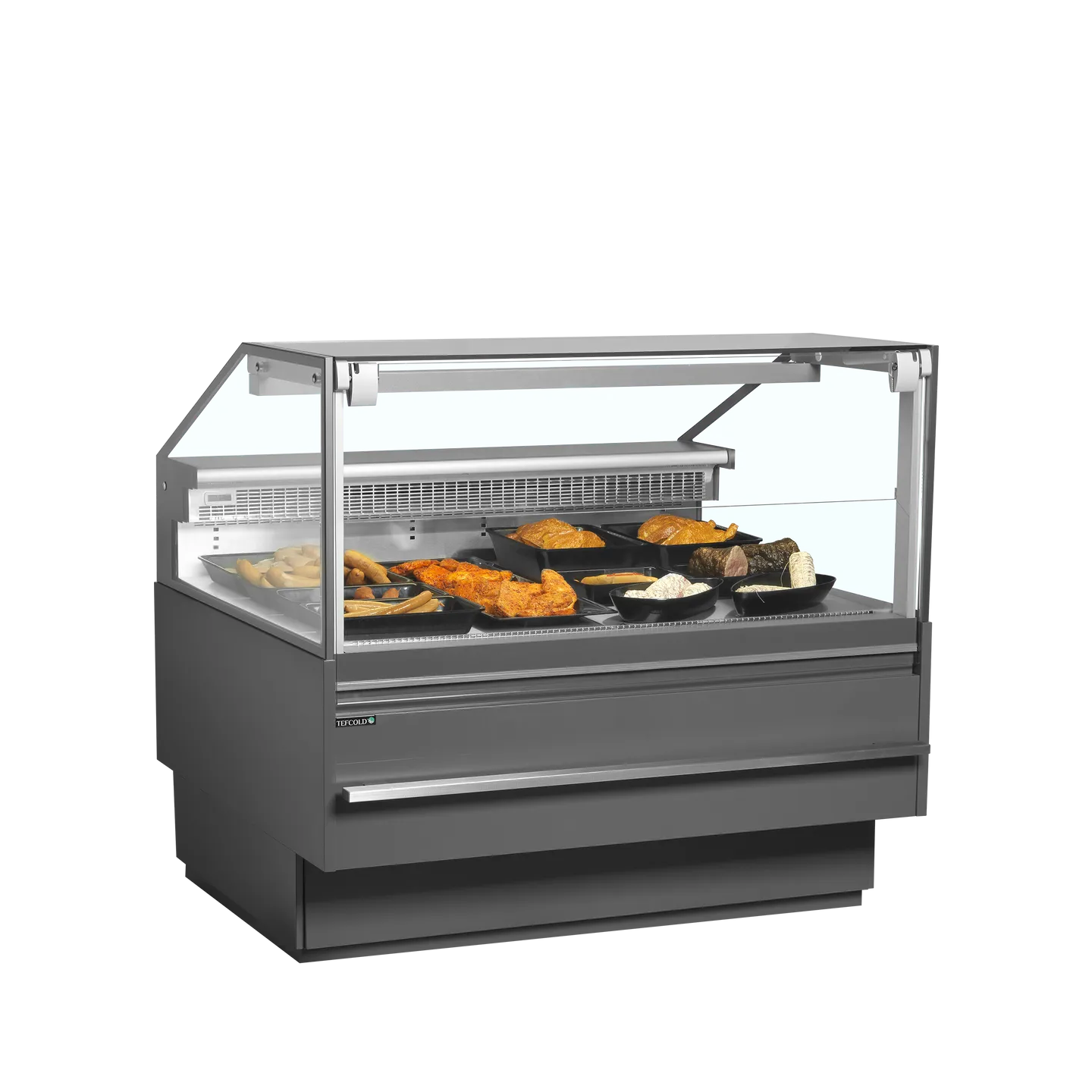 Vitrine réfrigérée SOCA12590A Gris  54142 TEFCOLD-mondialchr.com