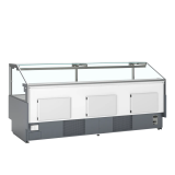 Vitrine réfrigérée SOCA25090A Gris 54146 TEFCOLD-mondialchr.com