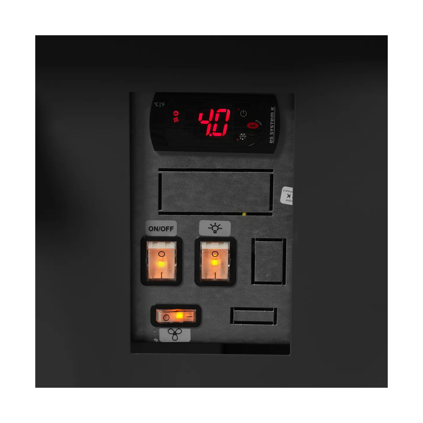 Vitrine réfrigérée SOCA37590A Gris 54148 TEFCOLD-mondialchr.com