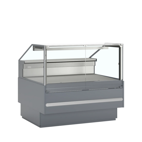 Vitrine réfrigérée SOCB12582A Gris 54154 TEFCOLD-mondialchr.com