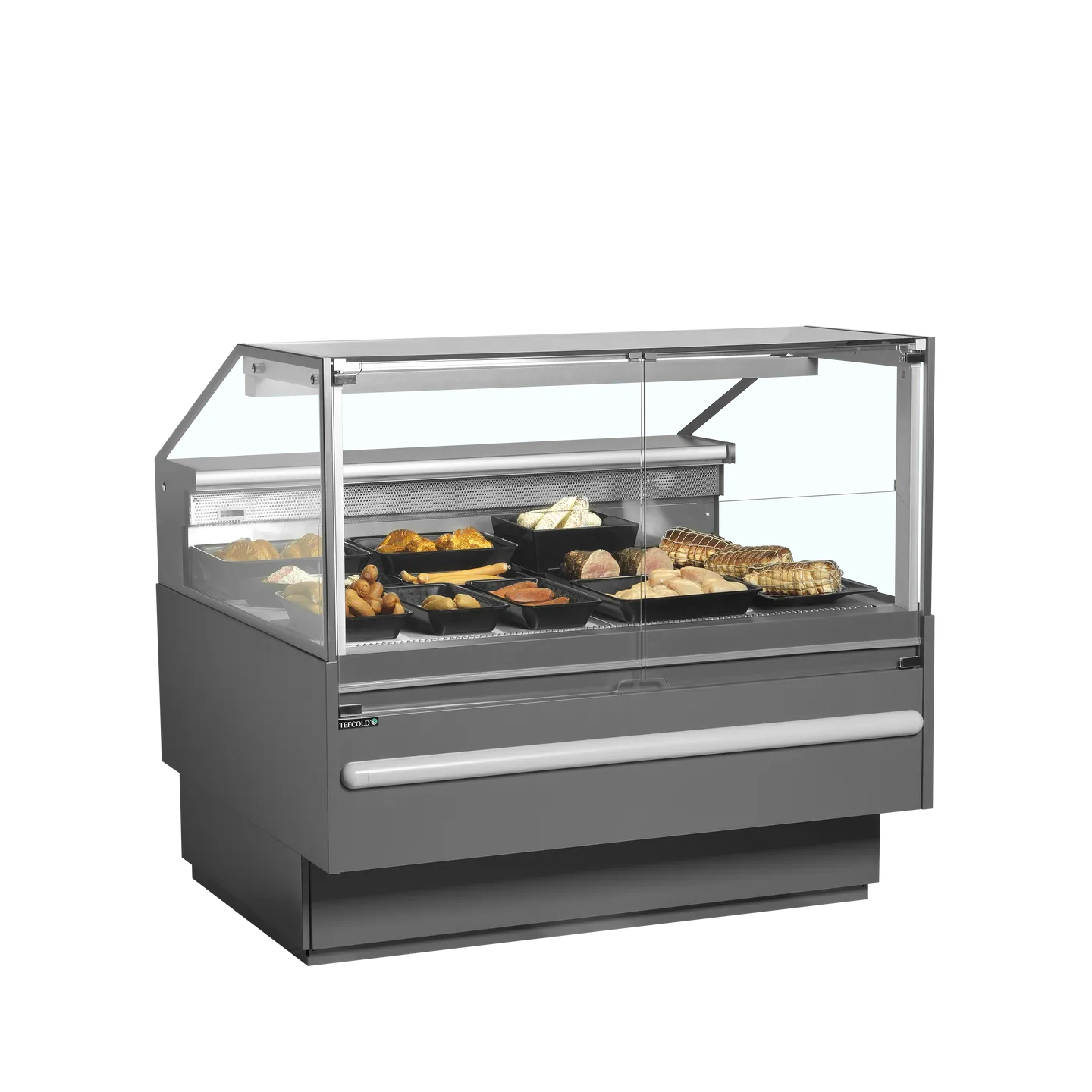 Vitrine réfrigérée SOCB12582A Gris 54154 TEFCOLD-mondialchr.com