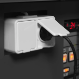 Vitrine réfrigérée SOCB25082A Gris 54158 TEFCOLD-mondialchr.com