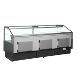 Vitrine réfrigérée SOCB25082A Gris 54158 TEFCOLD-mondialchr.com
