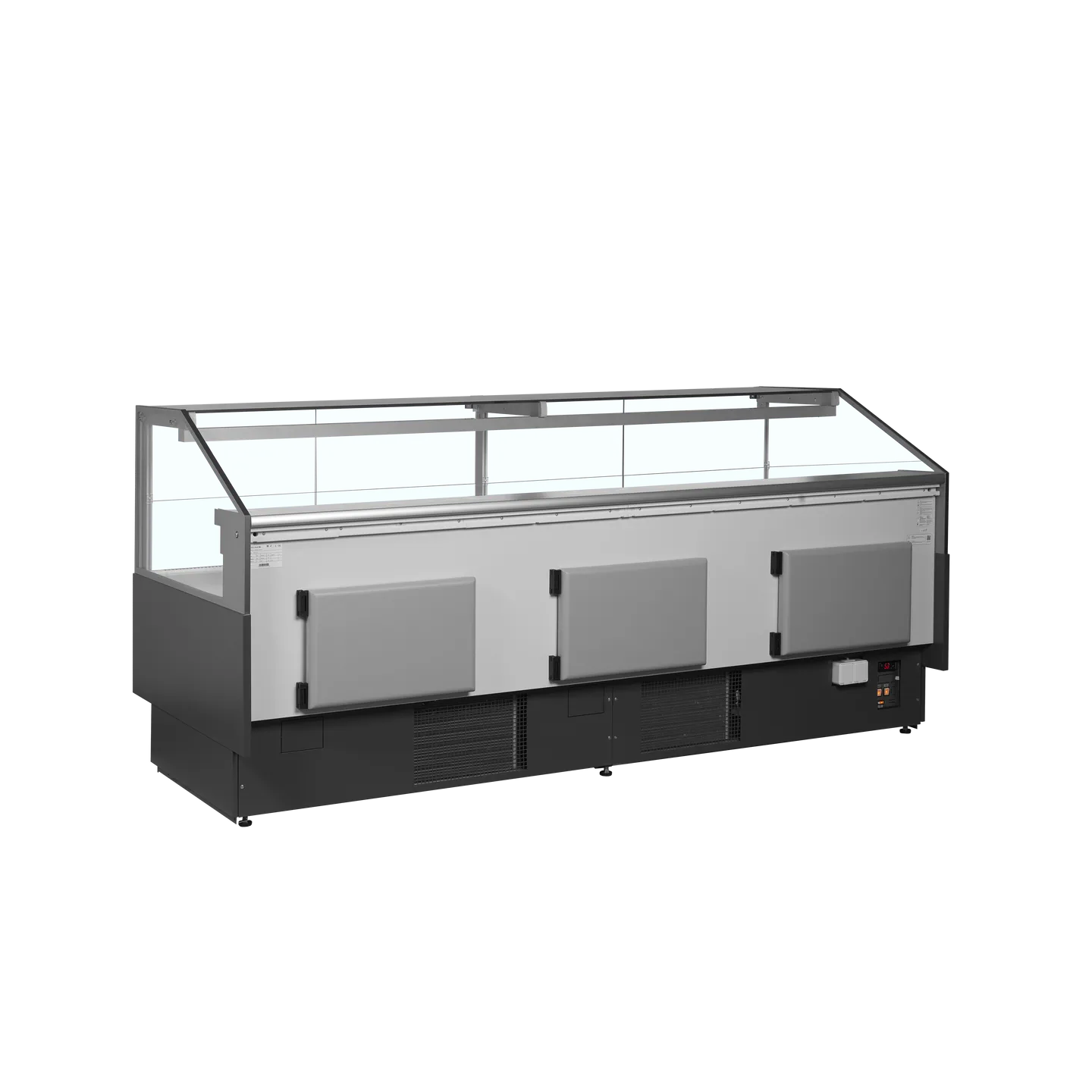 Vitrine réfrigérée SOCB25082A Gris 54158 TEFCOLD-mondialchr.com
